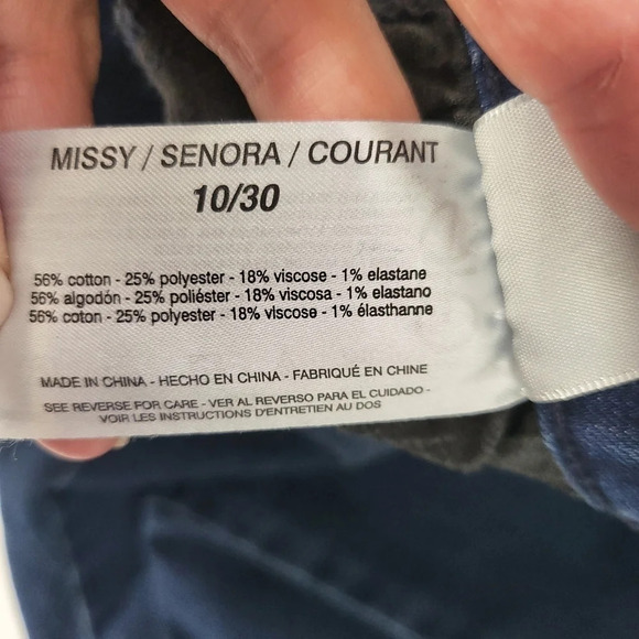 Social Standard By Sanctuary Denim Mid Rise Kick Crop Jeans Sz 10/30 - Picture 11 of 16